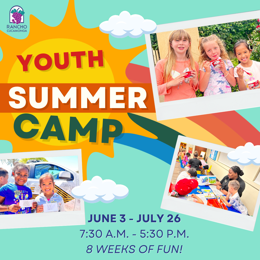 Youth Summer Camp 2024 City of Rancho Cucamonga